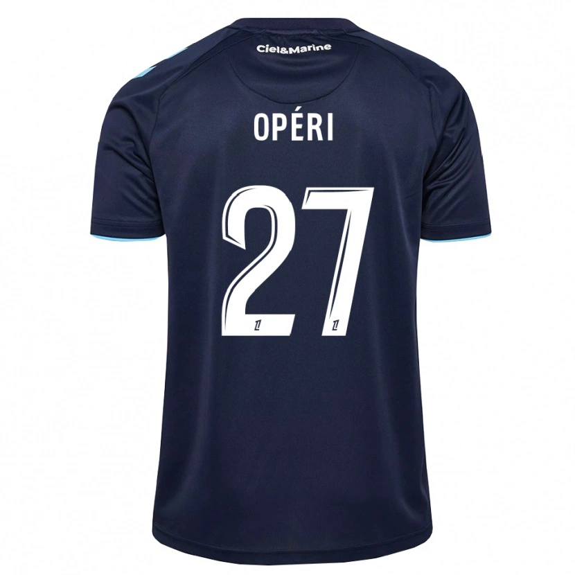 Danxen Mujer Camiseta Christopher Operi #27 Azul Aciano Azul Medianoche 1ª Equipación 2026/27 La Camisa México
