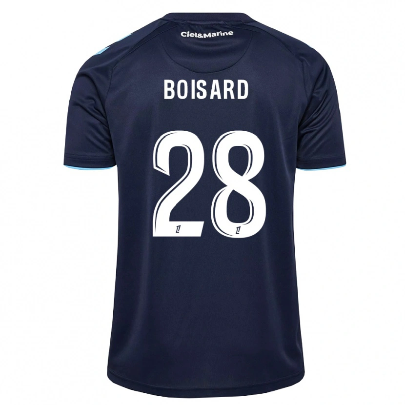 Danxen Mujer Camiseta Célestine Boisard #28 Azul Aciano Azul Medianoche 1ª Equipación 2026/27 La Camisa México