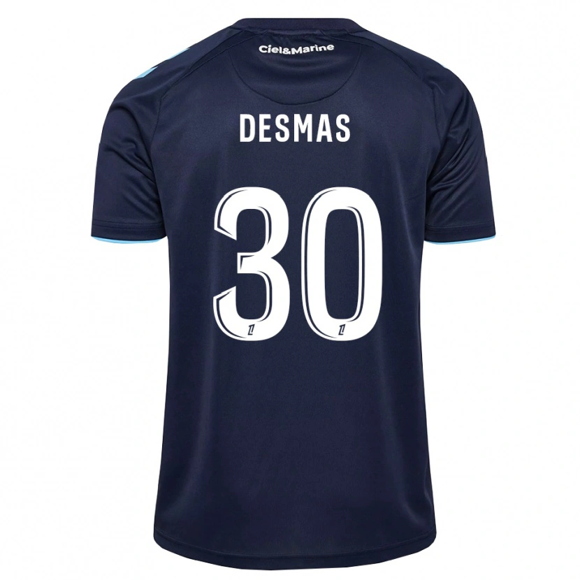 Danxen Mujer Camiseta Arthur Desmas #30 Azul Aciano Azul Medianoche 1ª Equipación 2026/27 La Camisa México
