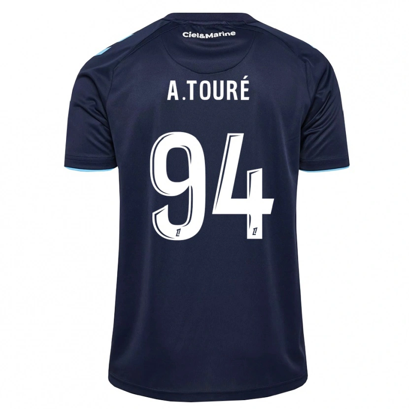 Danxen Mujer Camiseta Abdoulaye Touré #94 Azul Aciano Azul Medianoche 1ª Equipación 2026/27 La Camisa México
