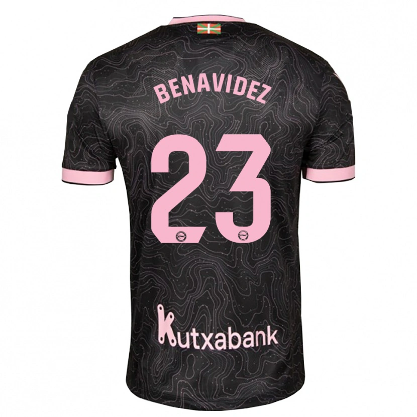 Danxen Mujer Camiseta Carlos Protesoni #23 Negro Rosa 2ª Equipación 2026/27 La Camisa México