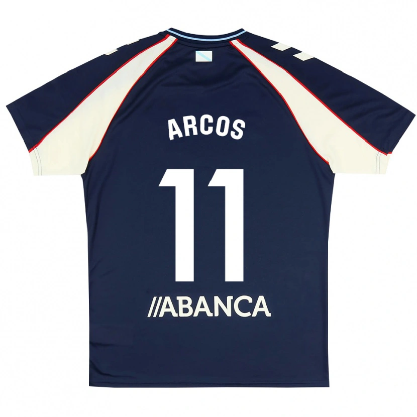 Danxen Mujer Camiseta Ángel Arcos #11 Azul Real Rojo Blanco 2ª Equipación 2026/27 La Camisa México