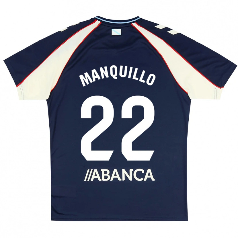 Danxen Mujer Camiseta Javier Manquillo #22 Azul Real Rojo Blanco 2ª Equipación 2026/27 La Camisa México