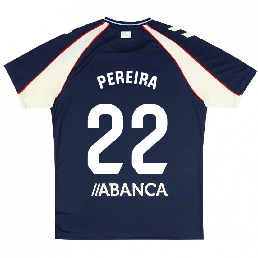 Danxen Mujer Camiseta Noe Pereira #22 Azul Real Rojo Blanco 2ª Equipación 2026/27 La Camisa México