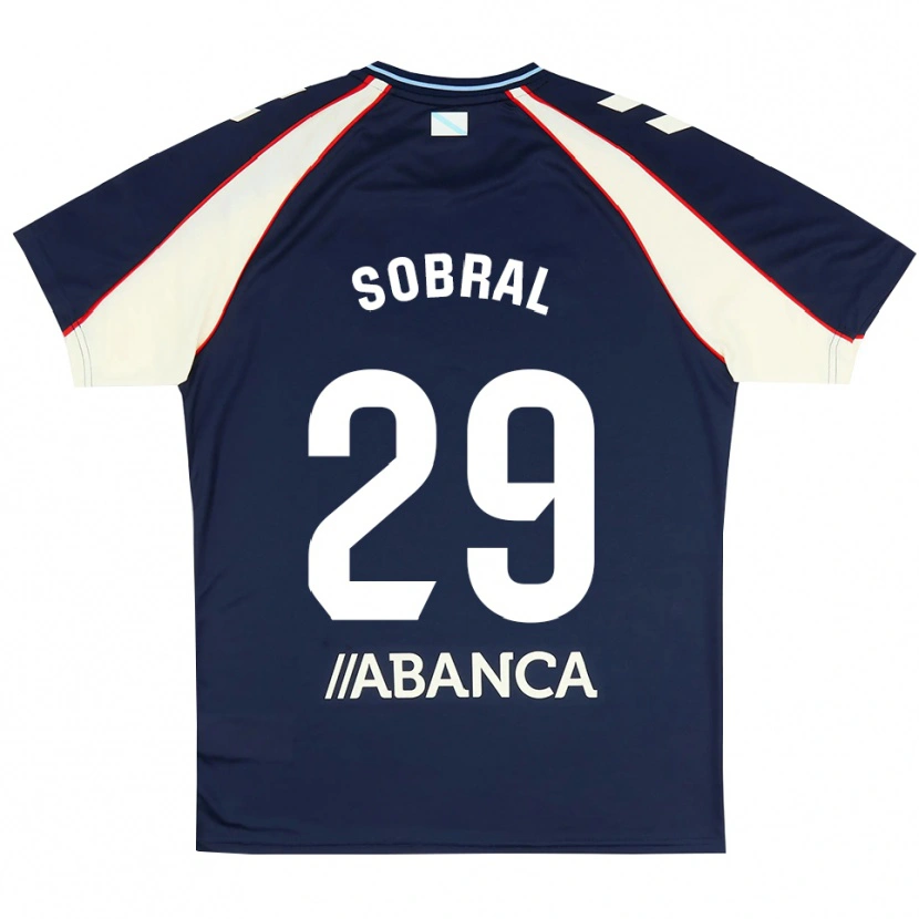 Danxen Mujer Camiseta Mateo Sobral #29 Azul Real Rojo Blanco 2ª Equipación 2026/27 La Camisa México