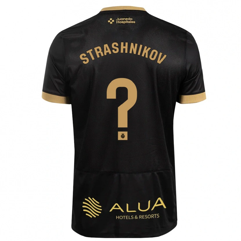 Danxen Mujer Camiseta Nikolay Strashnikov #0 Marrón Arena Gris 2ª Equipación 2026/27 La Camisa México