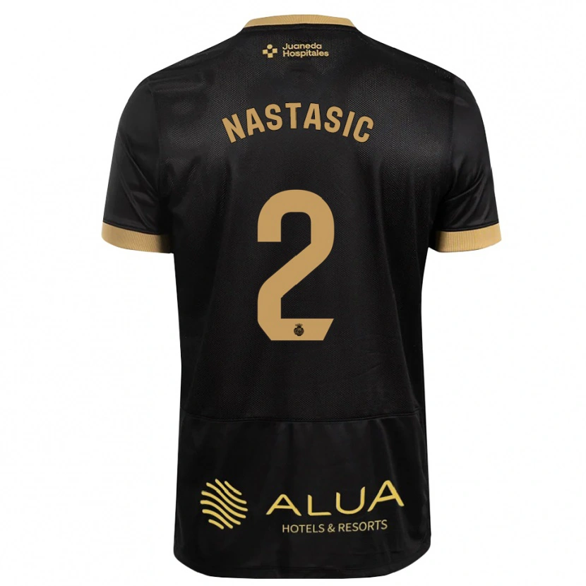 Danxen Mujer Camiseta Matija Nastasic #2 Marrón Arena Gris 2ª Equipación 2026/27 La Camisa México