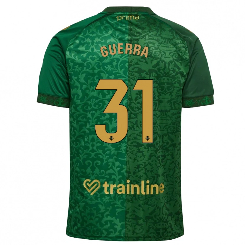 Danxen Mujer Camiseta Ana Guerra Morcillo #31 Verde Bosque Dorado Oscuro 2ª Equipación 2026/27 La Camisa México
