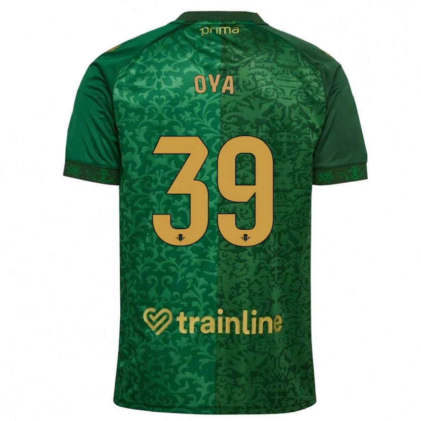 Danxen Mujer Camiseta Rafa Oya #39 Verde Bosque Dorado Oscuro 2ª Equipación 2026/27 La Camisa México