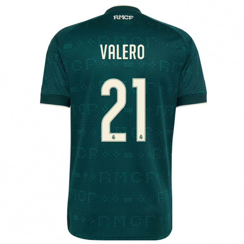 Danxen Mujer Camiseta Gabri Valero #21 Gris Pizarra Oscuro Blanco 2ª Equipación 2026/27 La Camisa México