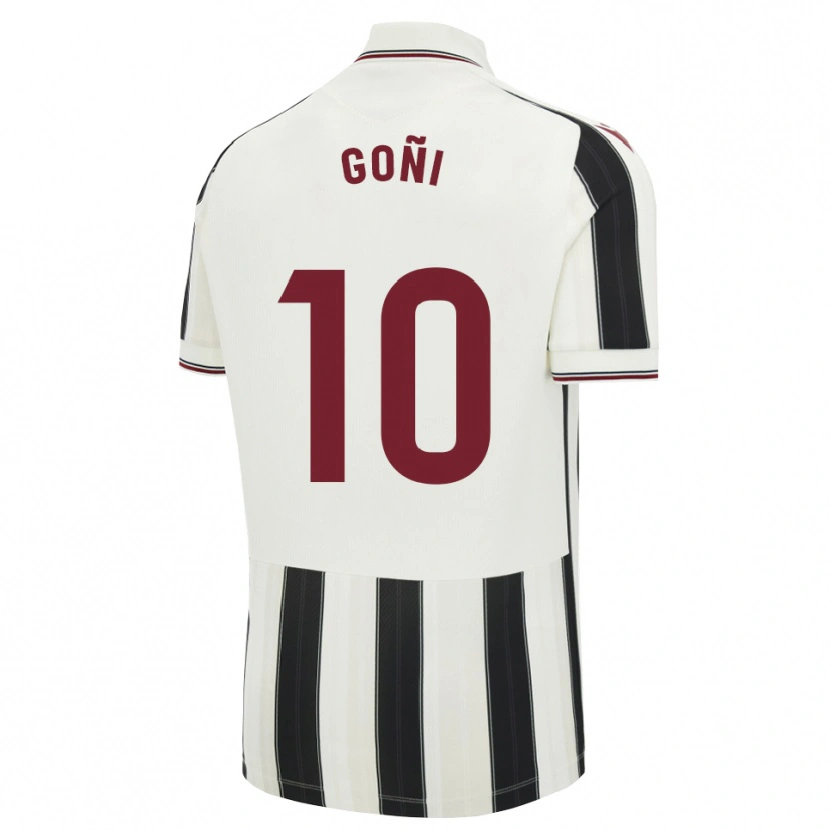 Danxen Mujer Camiseta Hugo Goñi #10 Negro Blanco Rojo 2ª Equipación 2026/27 La Camisa México