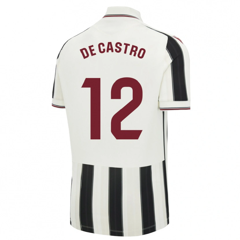 Danxen Mujer Camiseta Asier De Castro #12 Negro Blanco Rojo 2ª Equipación 2026/27 La Camisa México