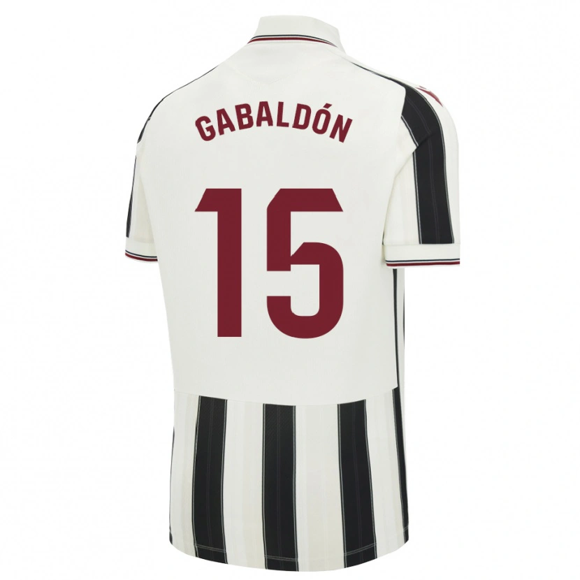 Danxen Mujer Camiseta María Gabaldón #15 Negro Blanco Rojo 2ª Equipación 2026/27 La Camisa México