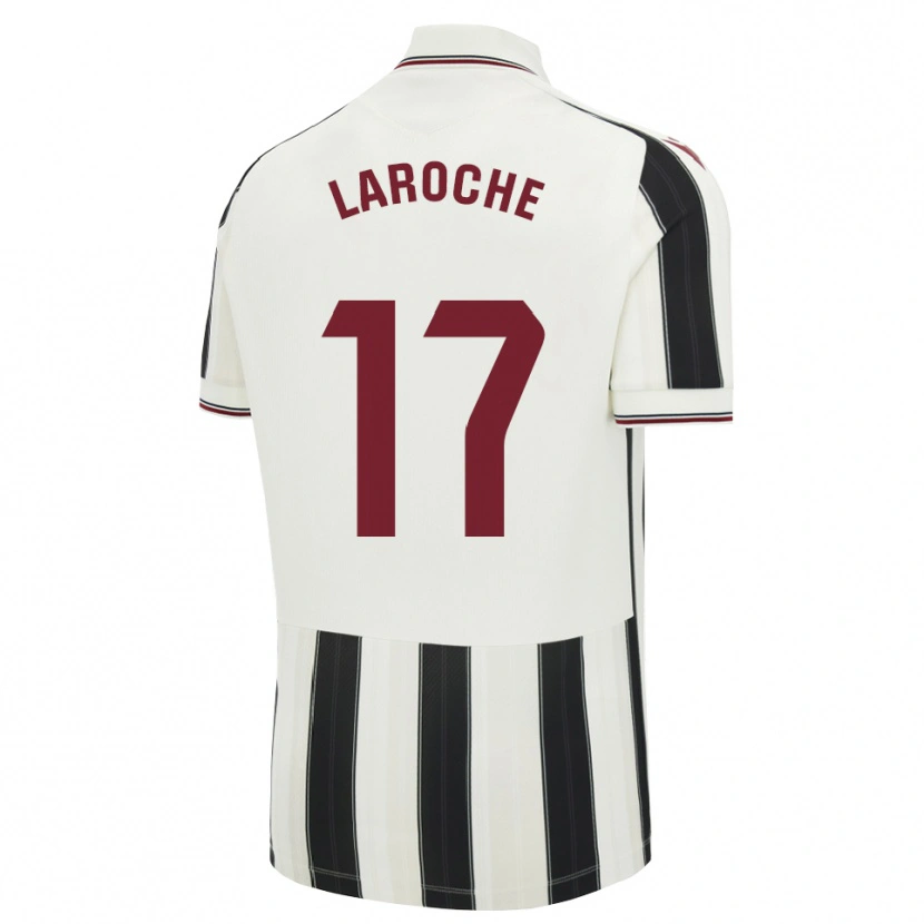 Danxen Mujer Camiseta Xavier Laroche #17 Negro Blanco Rojo 2ª Equipación 2026/27 La Camisa México
