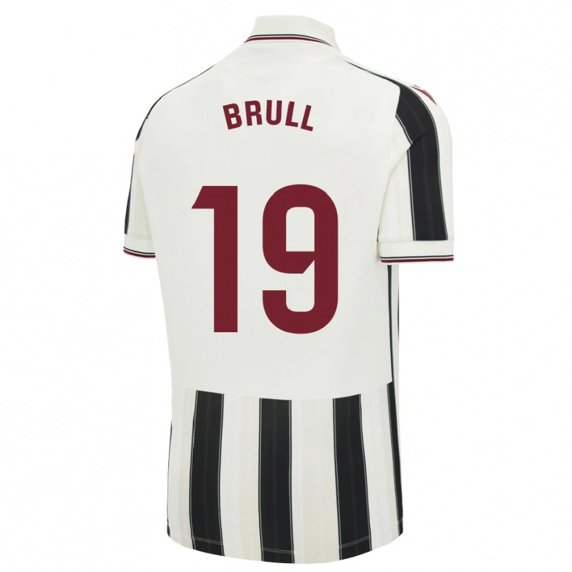 Danxen Mujer Camiseta Salva Brull #19 Negro Blanco Rojo 2ª Equipación 2026/27 La Camisa México