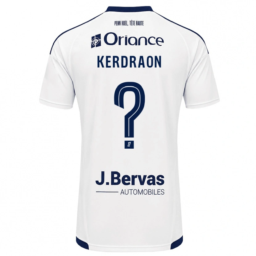 Danxen Mujer Camiseta Jade Kerdraon #0 Azul Marino Blanco 2ª Equipación 2026/27 La Camisa México