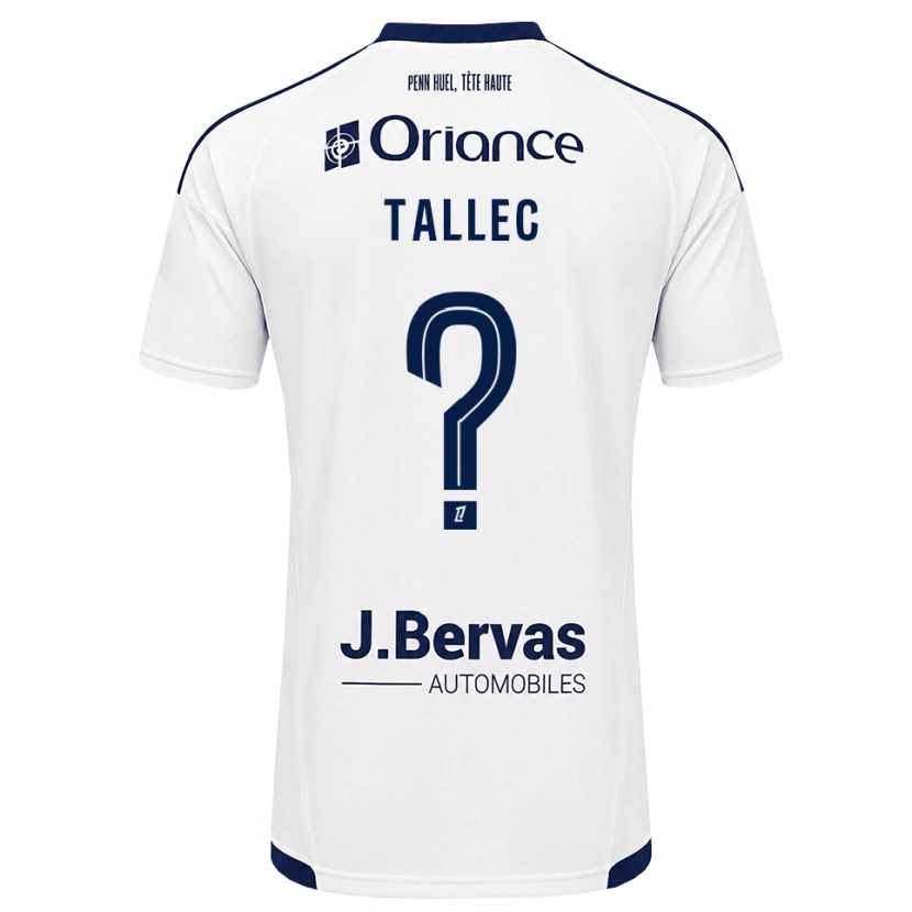 Danxen Mujer Camiseta Ylionna Tallec #0 Azul Marino Blanco 2ª Equipación 2026/27 La Camisa México