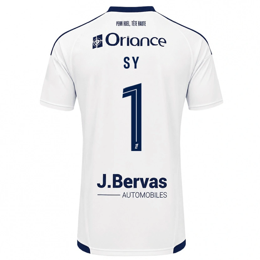 Danxen Mujer Camiseta Seydou Sy #1 Azul Marino Blanco 2ª Equipación 2026/27 La Camisa México