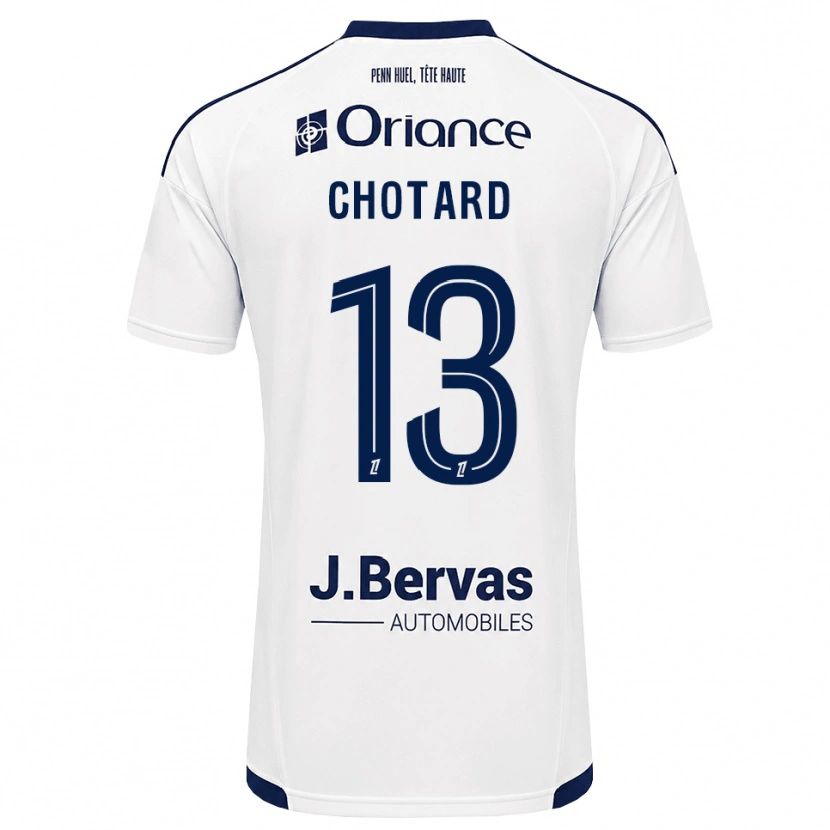 Danxen Mujer Camiseta Joris Chotard #13 Azul Marino Blanco 2ª Equipación 2026/27 La Camisa México