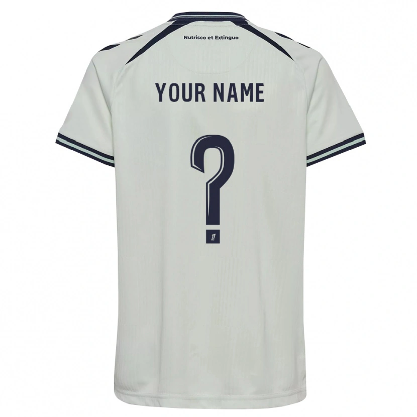 Danxen Mujer Camiseta Su Nombre #0 Azul Medianoche Blanco 2ª Equipación 2026/27 La Camisa México