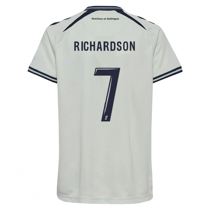 Danxen Mujer Camiseta Amir Richardson #7 Azul Medianoche Blanco 2ª Equipación 2026/27 La Camisa México
