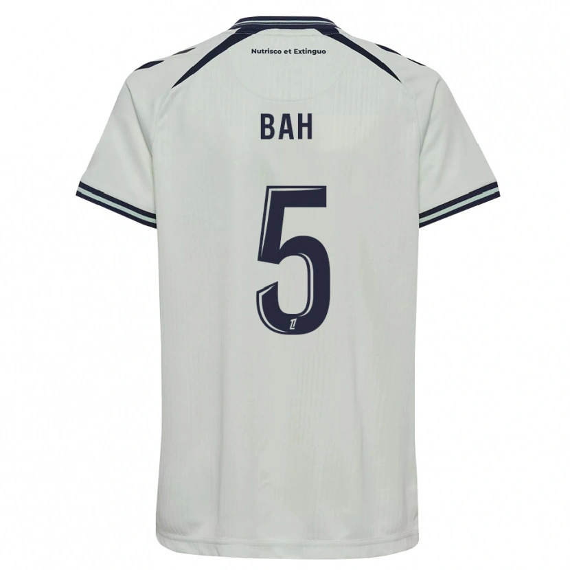 Danxen Mujer Camiseta Thierno Bah #5 Azul Medianoche Blanco 2ª Equipación 2026/27 La Camisa México
