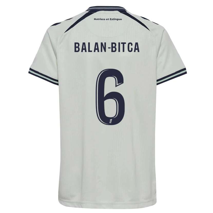 Danxen Mujer Camiseta Mario Balan-Bitca #6 Azul Medianoche Blanco 2ª Equipación 2026/27 La Camisa México