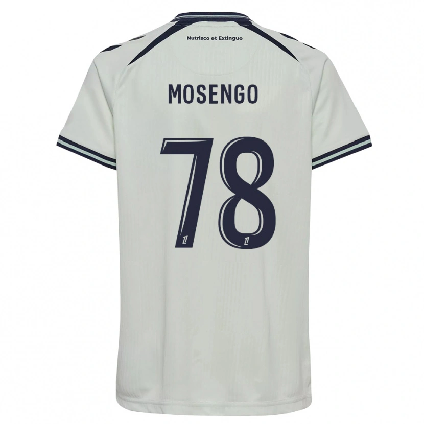 Danxen Mujer Camiseta Daren Mosengo #78 Azul Medianoche Blanco 2ª Equipación 2026/27 La Camisa México