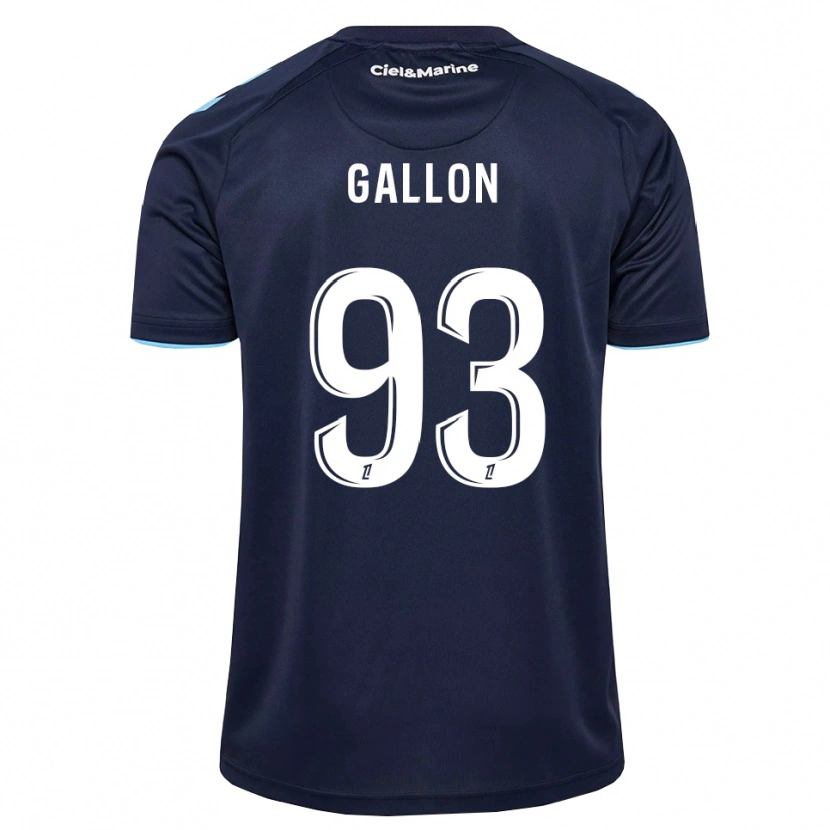 Danxen Mujer Camiseta Gauthier Gallon #93 Azul Aciano Azul Medianoche 1ª Equipación 2026/27 La Camisa México