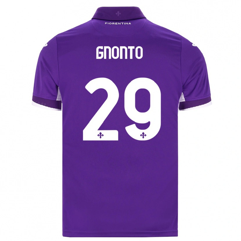 Danxen Niño Camiseta Wilfried Gnonto #29 Morado Blanco Rosa 1ª Equipación 2026/27 La Camisa México