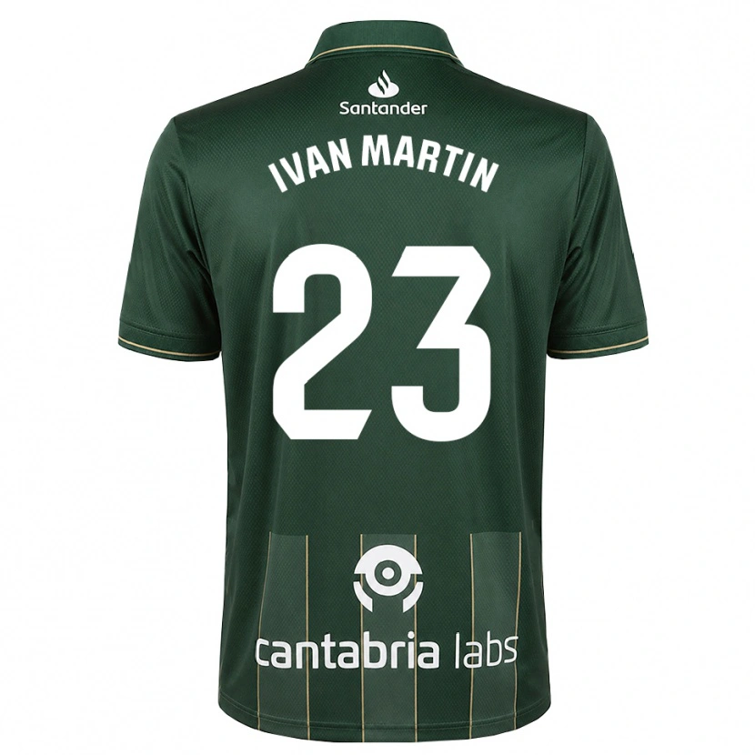 Danxen Niño Camiseta Iván Martín #23 Gris Pizarra Oscuro Blanco 2ª Equipación 2026/27 La Camisa México