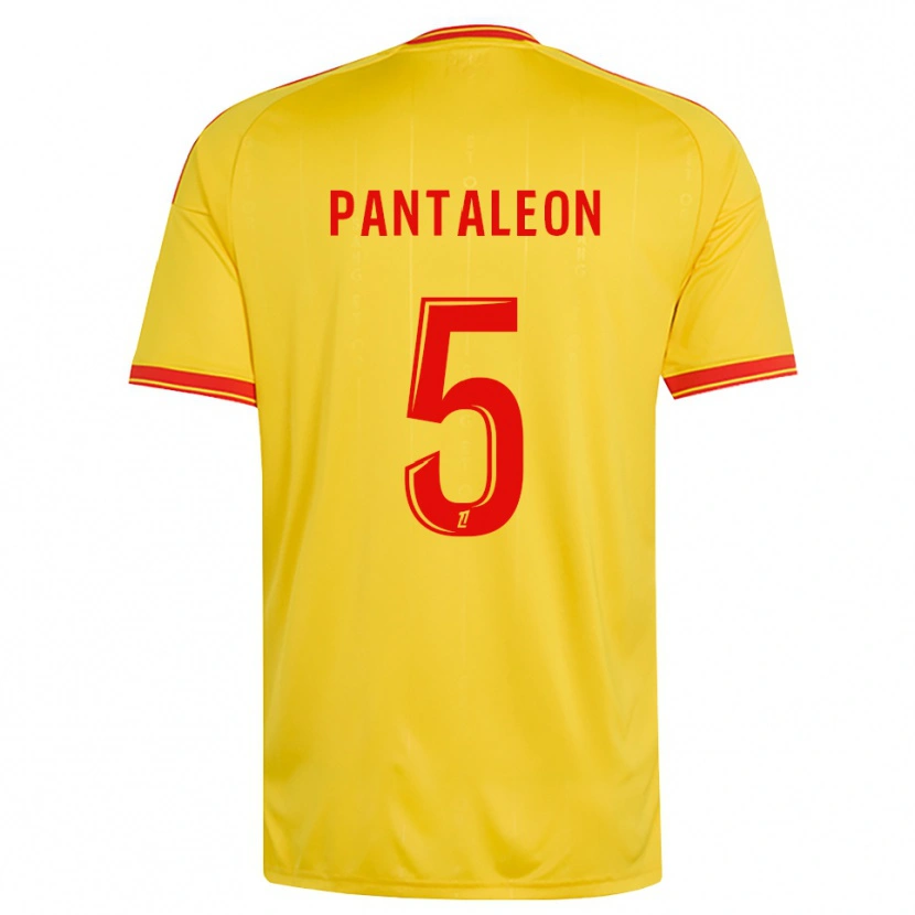 Danxen Niño Camiseta Tom Pantaleon #5 Oro Naranja Rojo 1ª Equipación 2026/27 La Camisa México