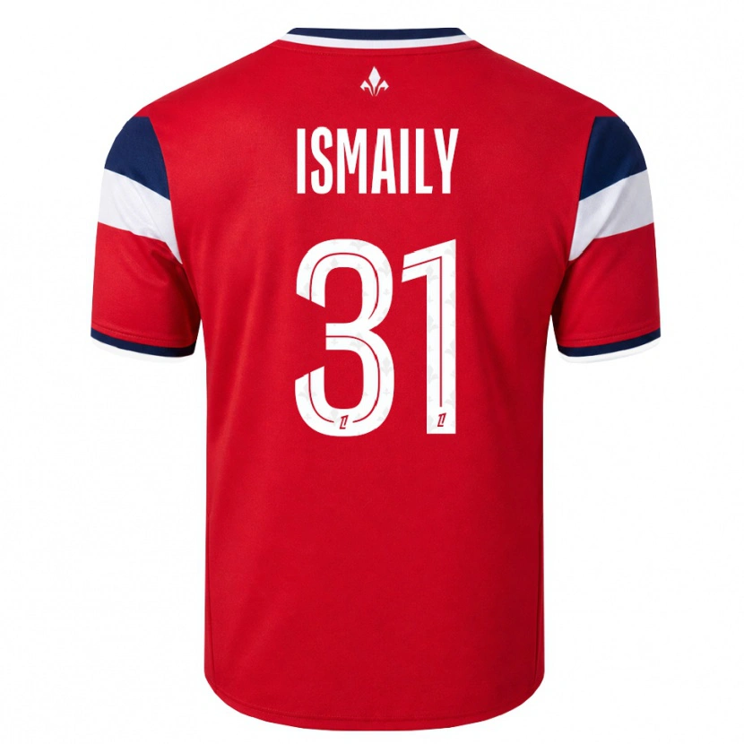 Danxen Niño Camiseta Ismaily #31 Rojo Blanco Azul Real 1ª Equipación 2026/27 La Camisa México