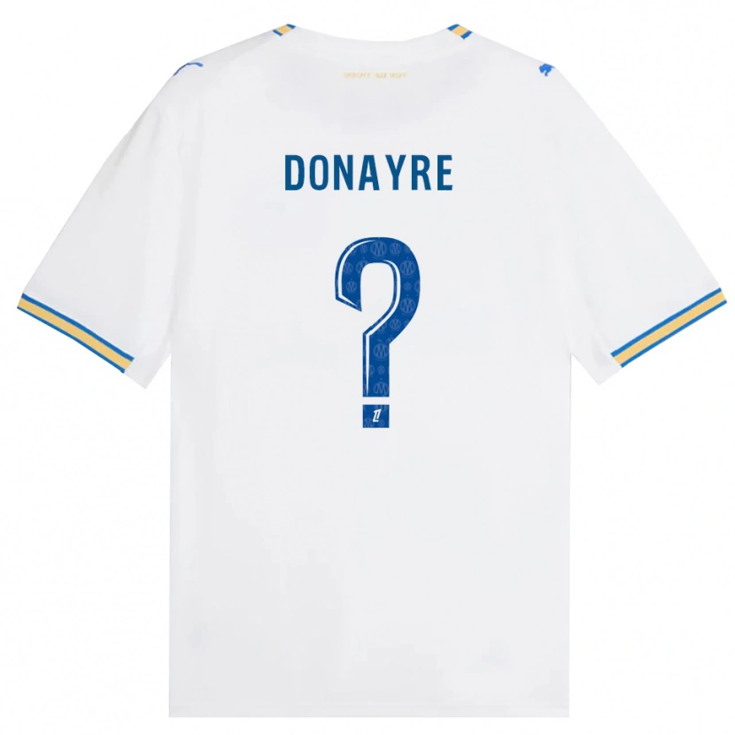 Danxen Niño Camiseta Janvier Donayre #0 Azul Lanzador Blanco 1ª Equipación 2026/27 La Camisa México