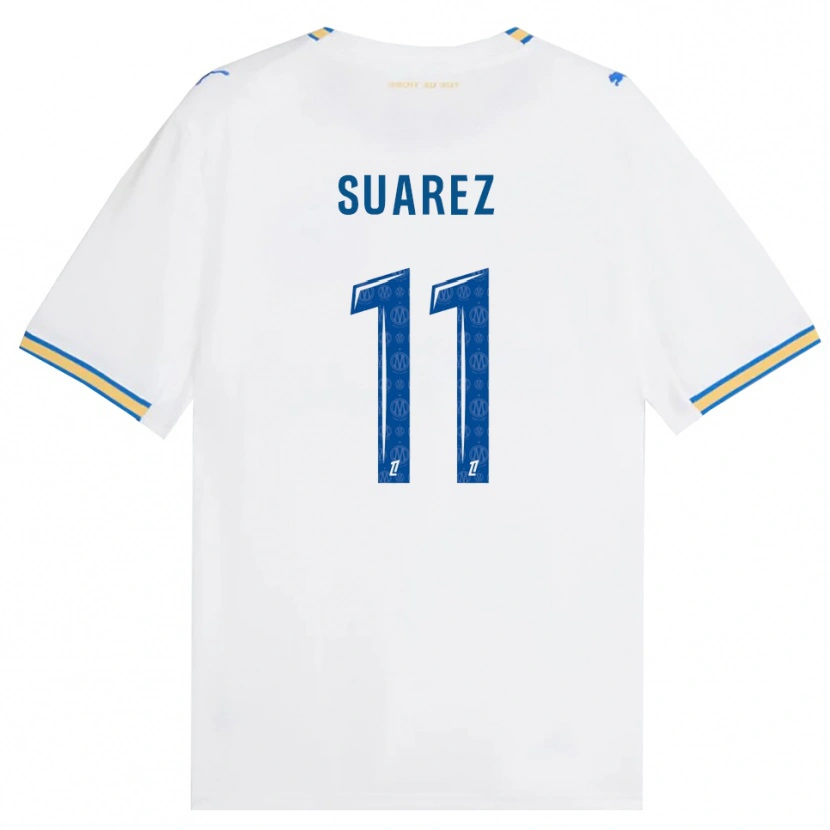 Danxen Niño Camiseta Luis Suarez #11 Azul Lanzador Blanco 1ª Equipación 2026/27 La Camisa México