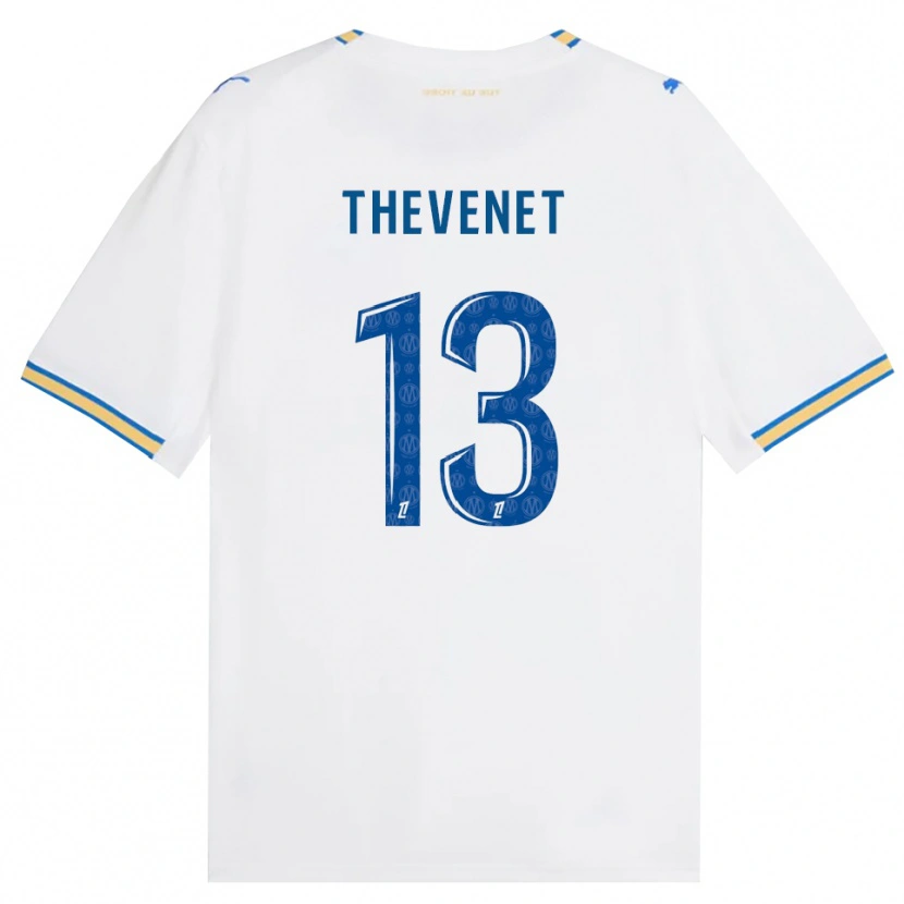 Danxen Niño Camiseta Maxence Thevenet #13 Azul Lanzador Blanco 1ª Equipación 2026/27 La Camisa México