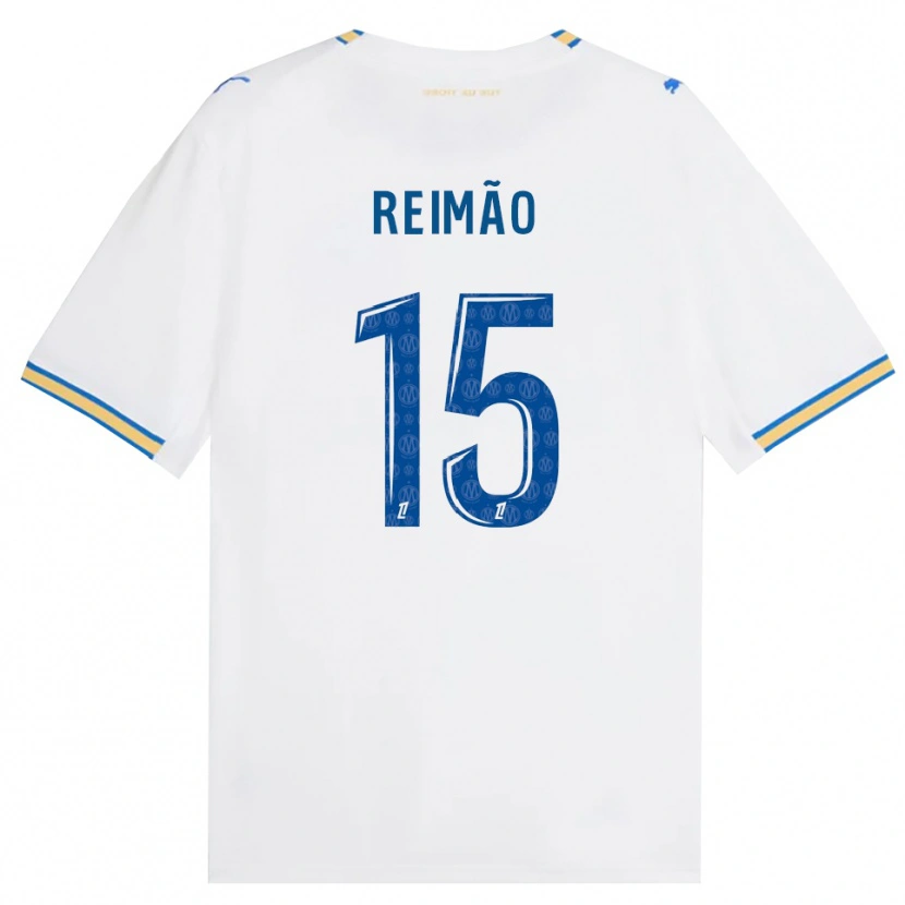 Danxen Niño Camiseta Lorenzo Reimão #15 Azul Lanzador Blanco 1ª Equipación 2026/27 La Camisa México