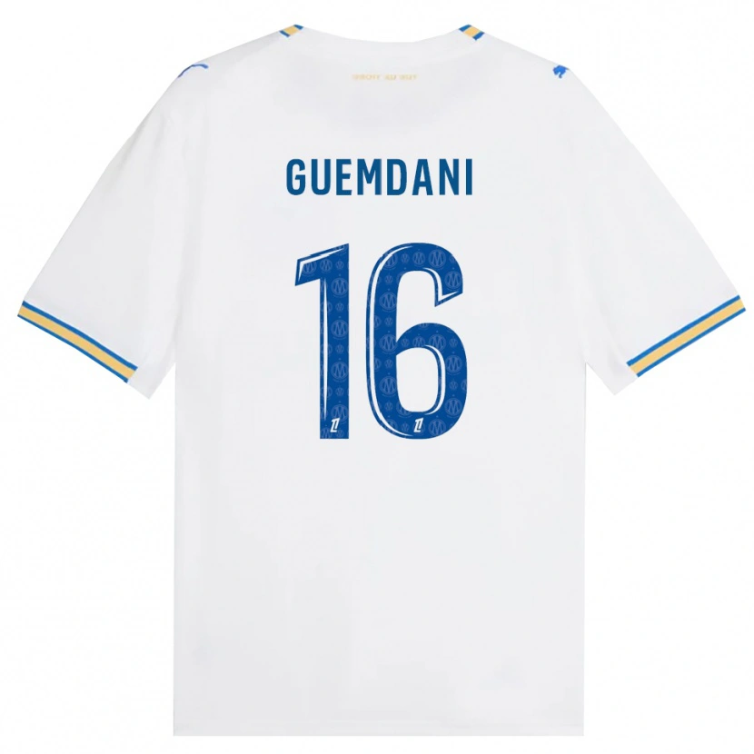 Danxen Niño Camiseta Ivan Guemdani #16 Azul Lanzador Blanco 1ª Equipación 2026/27 La Camisa México