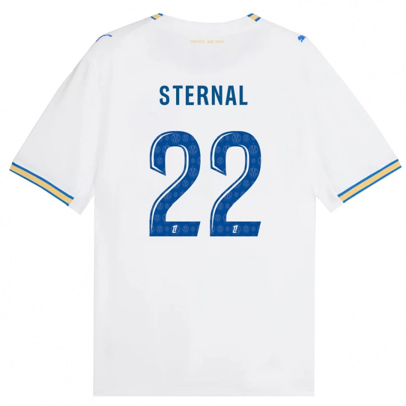 Danxen Niño Camiseta Enzo Sternal #22 Azul Lanzador Blanco 1ª Equipación 2026/27 La Camisa México