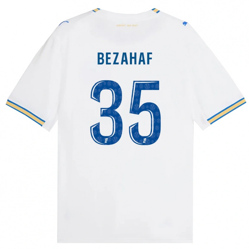 Danxen Niño Camiseta Kelyann Bezahaf #35 Azul Lanzador Blanco 1ª Equipación 2026/27 La Camisa México