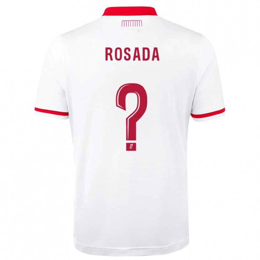 Danxen Niño Camiseta Riley Rosada #0 Rojo Blanco 1ª Equipación 2026/27 La Camisa México