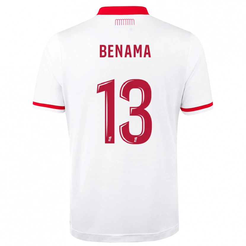 Danxen Niño Camiseta Mayssam Benama #13 Rojo Blanco 1ª Equipación 2026/27 La Camisa México