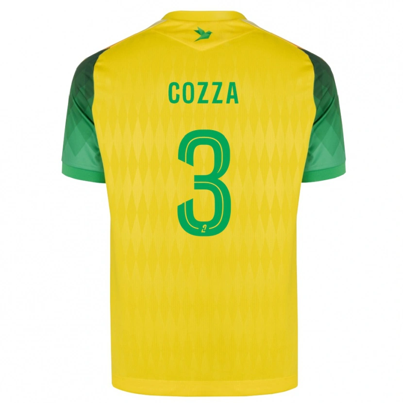 Danxen Niño Camiseta Nicolas Cozza #3 Amarillo Verde Rojo 1ª Equipación 2026/27 La Camisa México