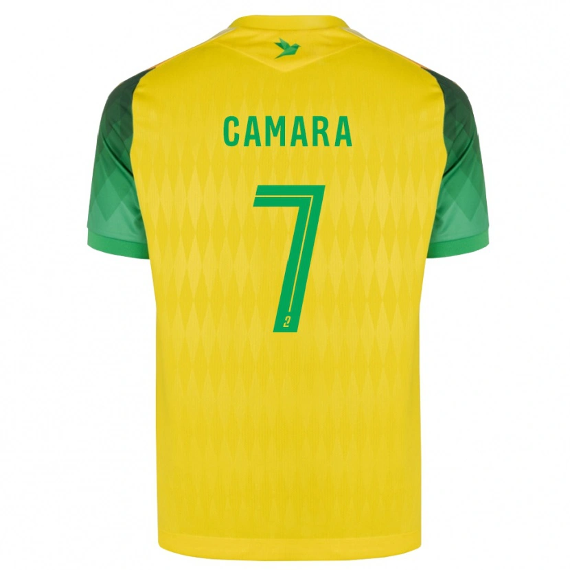 Danxen Niño Camiseta Klaus Camara #7 Amarillo Verde Rojo 1ª Equipación 2026/27 La Camisa México