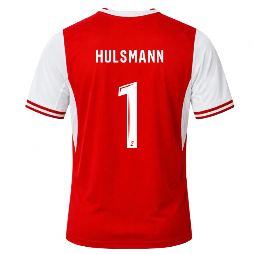 Danxen Niño Camiseta Tom Ritzy Hülsmann #1 Rojo Blanco 1ª Equipación 2026/27 La Camisa México