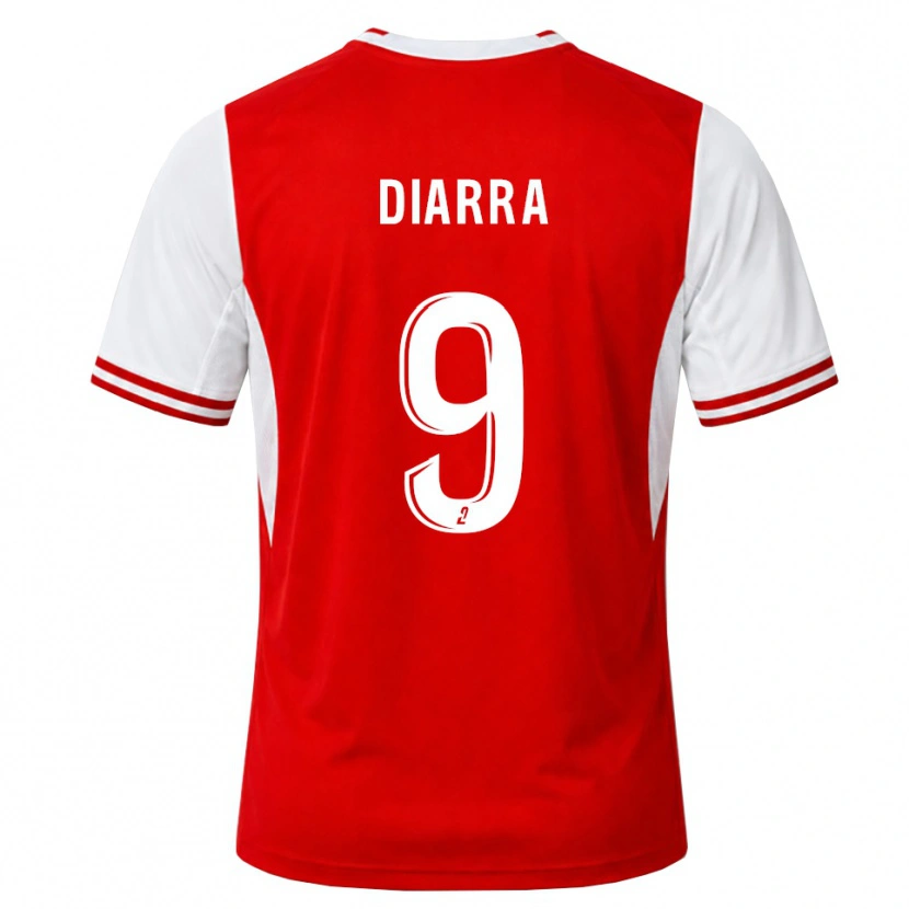 Danxen Niño Camiseta Thiemoko Diarra #9 Rojo Blanco 1ª Equipación 2026/27 La Camisa México
