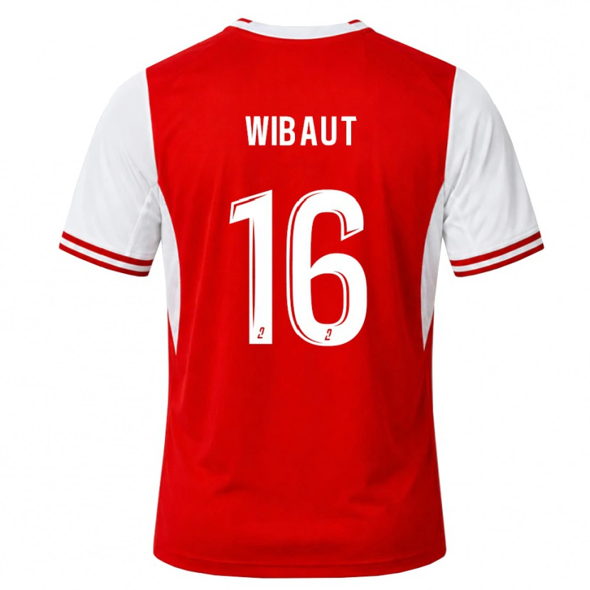 Danxen Niño Camiseta Clara Wibaut #16 Rojo Blanco 1ª Equipación 2026/27 La Camisa México