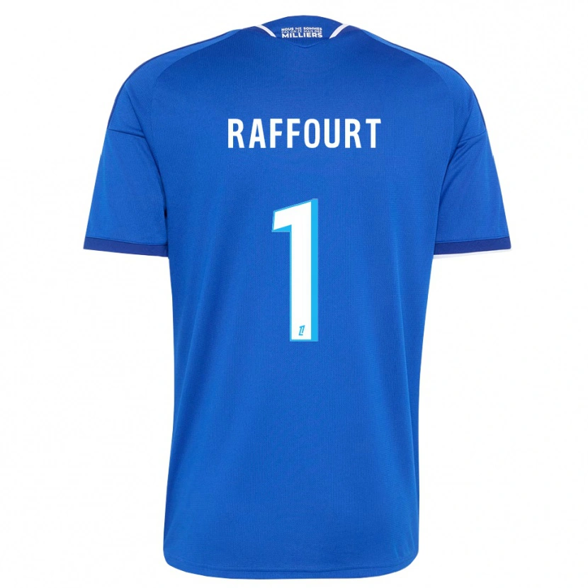 Danxen Niño Camiseta Timéo Raffourt #1 Azul Real Blanco 1ª Equipación 2026/27 La Camisa México