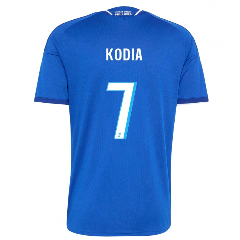 Danxen Niño Camiseta Ghianny Kodia #7 Azul Real Blanco 1ª Equipación 2026/27 La Camisa México