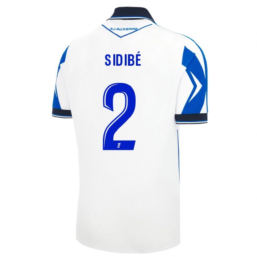 Danxen Niño Camiseta Ismaël Sidibé #2 Negro Blanco Azul 1ª Equipación 2026/27 La Camisa México